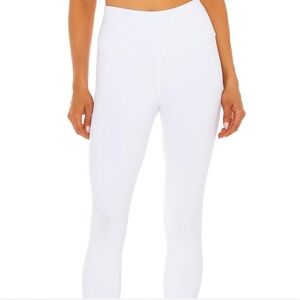 Alo Yoga 7/8 Airbrush Legging in White